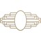 Ekena Millwork Elizabeth Wood Fretwork Pierced Ceiling Medallion, Birch, 20"W x 10"H x 5 1/2"IW x 9 1/2"IH x 3/8"T CMWP20X10X0375EBBI - alternate 1